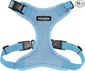Voyager Step-in Pet Harness - All Weather Mesh, Adjustable Step in Harness for Cats and Dogs by Best Pet Supplies - Baby Blue, S