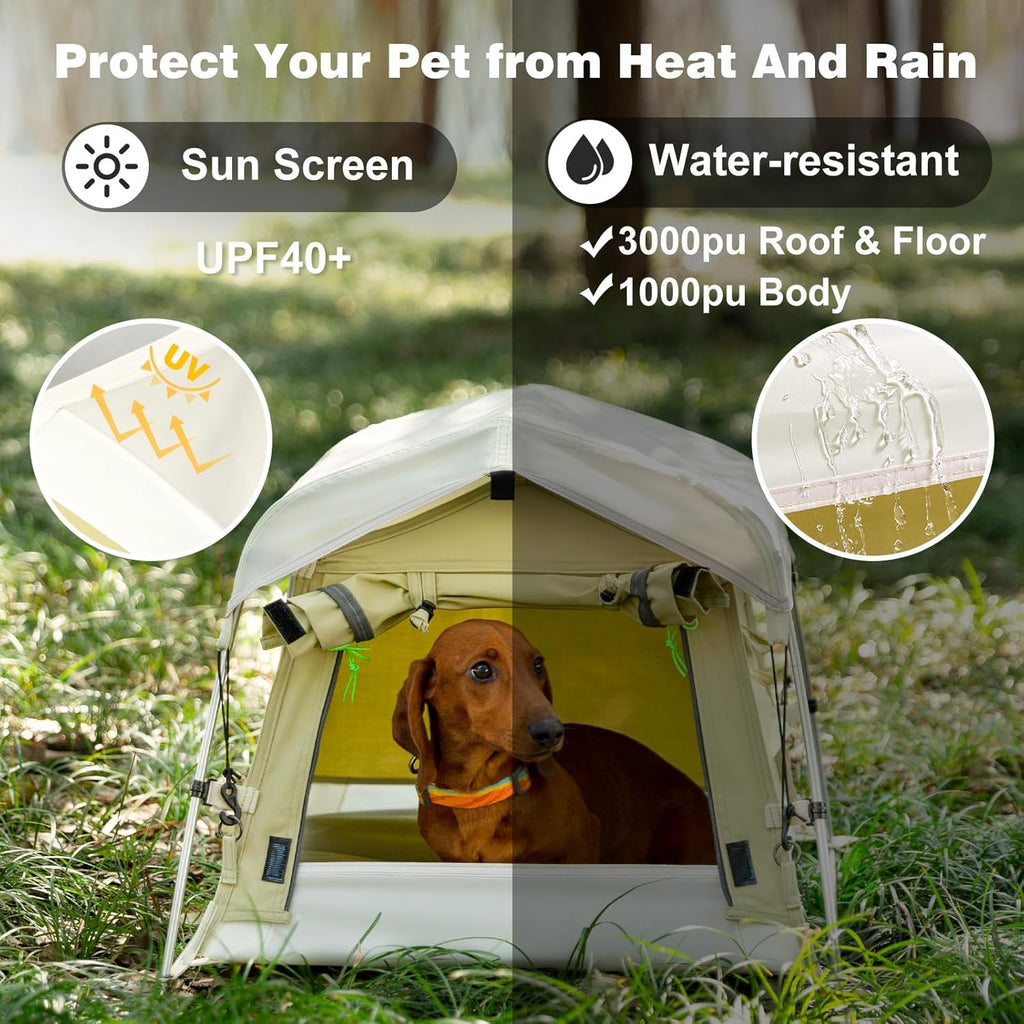Dog Tent Cotton Fabric. Sized and styled for real homes, not just a listing photo.