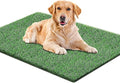 Artificial Grass for Dogs Pee Tray Fake Grass Mat for Professional Puppy Potty Trainer Replacement Dog Grass Pad for Indoor and Outdoor 39.3 x 31.4 Inch (Pack of 1)