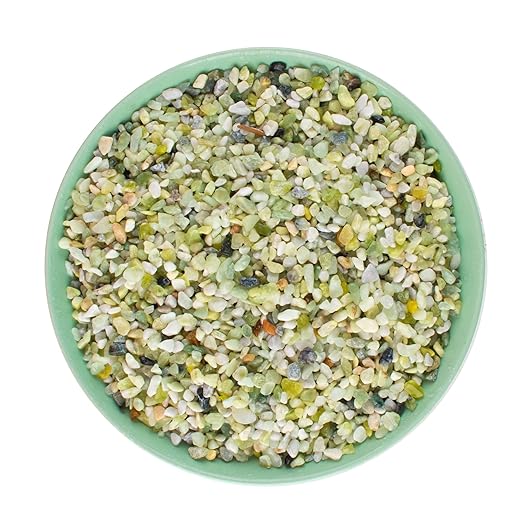 CJGQ 2.4lb Natural Gravel for Aquarium Succulents Bonsai Terrarium Fish Tank,1/5" Decorative Stone for Plants Indoor