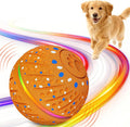 Smart Interactive Dog Toys Ball for Aggressive Chewers Small Medium Dogs | Automatic Electric Rolling Balls Toy with Rope, Barking Sound, 3 Play Modes, and USB-C Rechargeable Design for Active Dogs