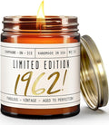 63rd Birthday Gifts for Women - 'Limited Edition 1962' Soy Candle, w/Champagne on Ice I 63 Birthday Gifts for Women I 63rd Gift for Her Ideas I 9oz Reusable Jar, 50Hr Burn, Made in USA