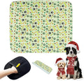 Puppy Pee Pads with Pheromones, Washable Puppy Training Pads for Dogs Reusable Puppy Potty Pads for Dogs and Cats(with Pet Hair Removal Gloves)