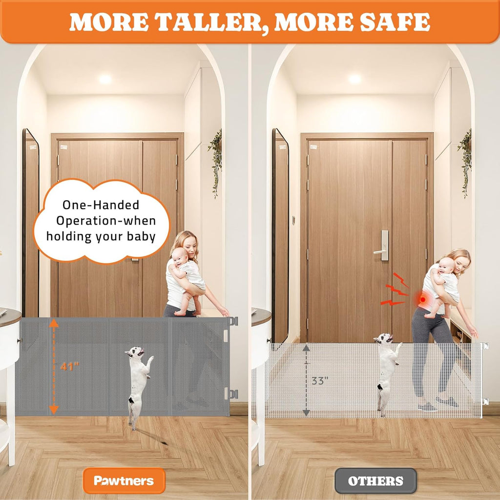 Upgrade 71" Retractable Baby Gates with Reinforced. A thoughtful pick for calmer daily routines.