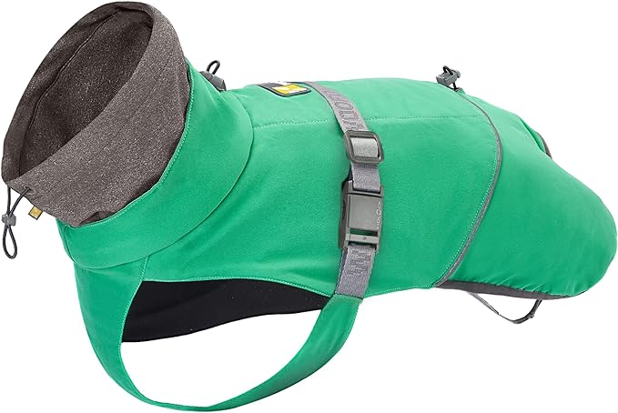 Dog Slip-on Winter Coat, Warm,Lightweight, Adjustable and Easy to Wear for Cold Weather | Waterproof & Windproof Padded Dog Winter Jacket (Winter Green, 2XS)