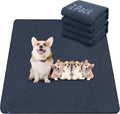 Sunsleek 36"x72" Washable Pee Pads for Dogs, 2 Pack Extra Large Puppy Pads | Reusable Waterproof Pet Training Mats, Super Absorbent, Non-Slip, for Whelping Pads & Incontinence for Playpen, Crate, Floor