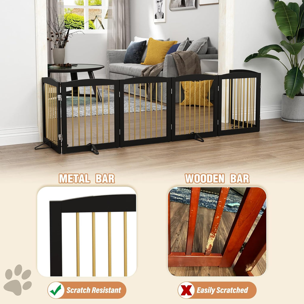 Freestanding Pet Gate for Dogs. Built to hold up to how pets actually live at home.