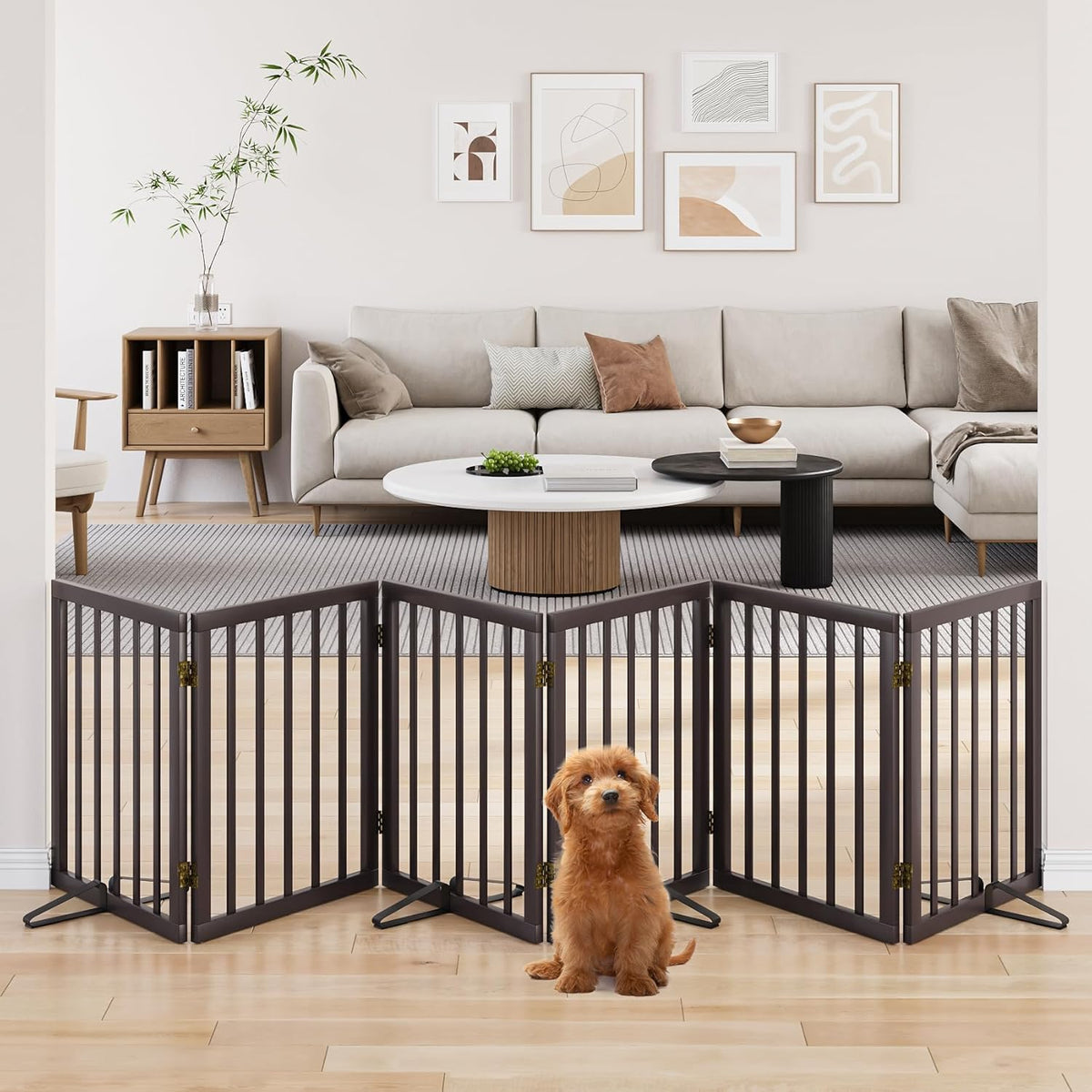Freestanding Pet Gate 55. Everyday comfort that fits naturally into your space.