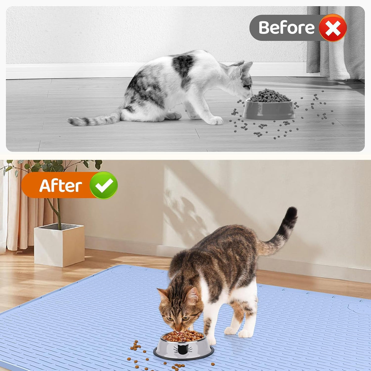 Cat Food Mat. Chosen for real quality, not just packaging.