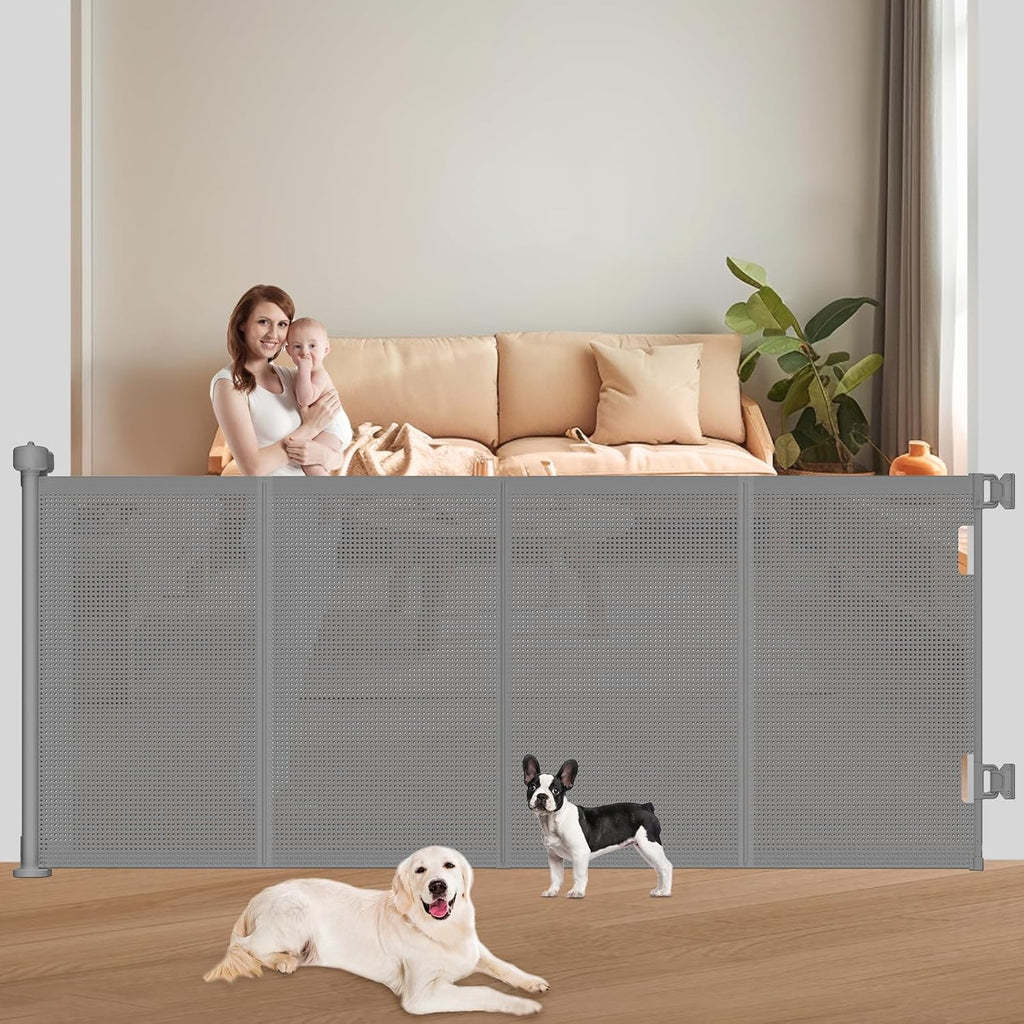 Upgrade 71" Retractable Baby Gates with Reinforced. A thoughtful pick for calmer daily routines.