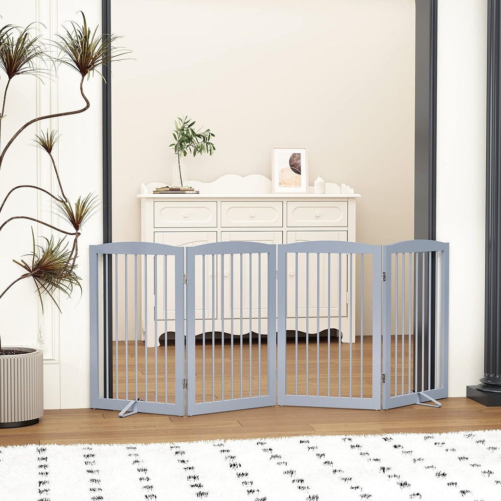 Freestanding Wooden Pet Gate. A calm, considered pick for modern pet homes.