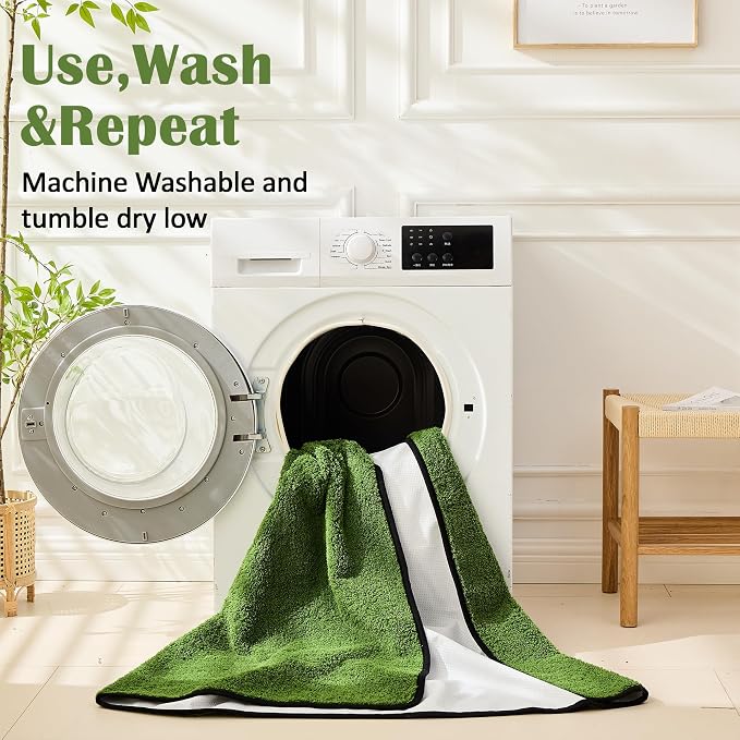 Reusable Dog Pee Pads, Washable Puppy Pads, Leak-Proof 30"x34" 2 Pack | Super Absorbent And Non-Slip Potty Training Pads, Soft Paw Print Plush Design, Ideal For Crates, Couch, Car Seats & Pet Beds