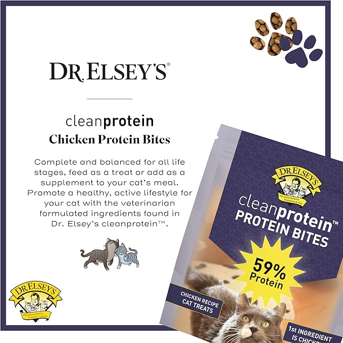Dr. Elsey's cleanprotein Protein Bites Chicken 12 oz..