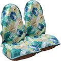 Car Seat Cover Protector Front Seats,for Gym Workout,Running,Swimming,Beach and Hiking,Waterproof Sweat Towel Bucket Seat Covers for Cars SUV Trucks (Chrysanthemum, 2Pcs)