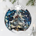 Christmas Tree Stained Glass Ornament - Xmas Decoration | Christmas Ornament | Holiday Keepsake – Xmas Gifts | Gift Exchange | Gift Idea