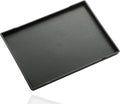 Black Serving Tray (15 x 10.6 inch), Large Tray for Serving Accessory, Snack, Dessert, Spa, Coffee, Drinks, Tea, Bar, Party, Seasoning, Perfume and Display Use.