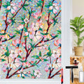 Rainbow Window Privacy Film Decorative, 3D Decals Stained Glass Clings, Static Cling Sticker, Suncatcher Windows Cover Tint for Home, 17.5 Inch x 157.4 Inch