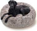 JOLLYVOGUE Dog Beds Large Sized Dog, Calming Anti-Anxiety Dog Bed, Fluffy Donut Cushion for Extra Large Pets (45")