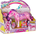 Little Live Pets Sparkles The Unicorn Toy, Musical Dancing Pony Toy with Light Up Rainbow Horns, Interactive Animal Toys for Kids of Ages 5+