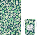 Dock & Bay Pet Towel - Super Absorbent & Quick Drying Dog Towels with Bag - 100% Recycled - Dog & Bay Club, Large (120x70cm, 47x27)