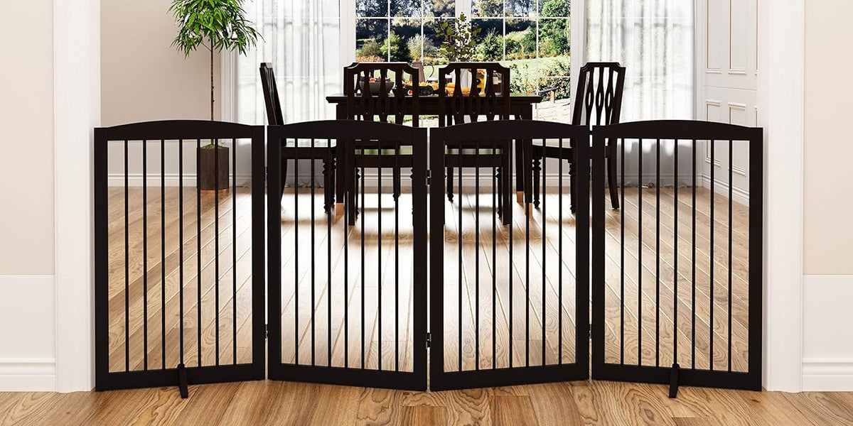 Freestanding Pet Gate for Dogs. A thoughtful pick for calmer daily routines.