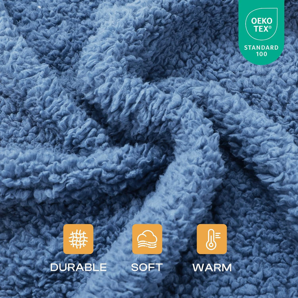 Fluffy Calming Blanket. Soft fleece comfort for anxious or travel-worn pets.