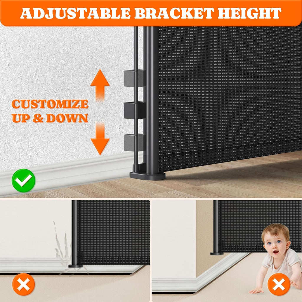 Pawtners Retractable Baby Gates Extra Wide. A calm, considered pick for modern pet homes.