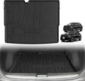 TripleAliners Trunk Mat All Weather Liners Compatible with 2025 2026 Nissan Kicks Interior Accessories Custom Fit Anti-Slip TPE Full Coverage Protection Rear Trunk Floor Mat (SV SR Trim Level ONLY)