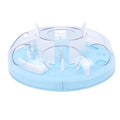 Interactive Cat Puzzle Feeder Funny Cat Puzzle Food Dispenser Enrichment Toy For Pets Play And Exercise Blue
