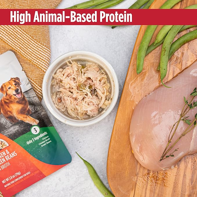 Nulo Freestyle Puppy & Dog Wet Dog Food Topper, Premium All Natural Grain-Free, Real Meat Dog Food Topper with High Animal-Based Protein and Only 5 or Less Ingredients With No Additives, Orange