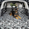 4Knines Split Cargo Liner for SUV – for Dogs & Pets, Heavy-Duty, Waterproof Trunk Mat & Cargo Cover – Fits 60/40 Split Bench & Armrest Pass-Through – Machine Washable, Non-Slip (Extra Large, Camo)