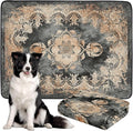Washable Pee Pads for Dogs, Reusable Dog Training Pads. 54''x72'' Super Absorbent Dog Rugs, Non-Slip and Leakproof Washable Pee Mat for Dogs, Large Whelping Pads for Crates and Floors