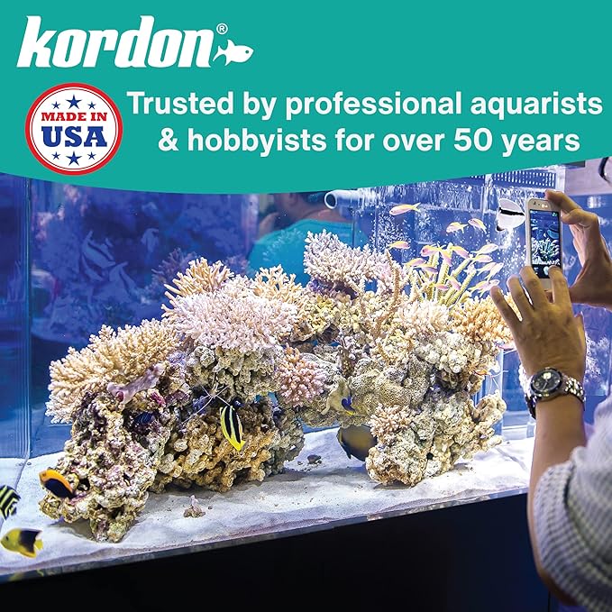 Kordon NOVAQUA Plus - Freshwater & Saltwater Aquarium Water Conditioner – Instantly Detoxifies Chlorine, Chloramines, & Heavy Metals, Replaces Fish Slime Coat, Reduces Fish Stress, 16 Ounces