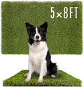 Dog Grass Pads 5 x 8 FT Artificial Grass Pee Pads for Dogs Potty Fake Grass Rug Turf Mat for Dogs Training Indoor Outdoor Garden Lawn Artificial Grass Rug