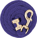 Weaver Equine Performance Lead Rope, Long Horse Lead Rope with Quick Halter Attachment, Soft Comfort Grip, Barn Horse Tack for Daily Use & Showing