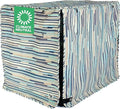 Molly Mutt I Don't Like Mondays Dog Crate Cover, 100% Cotton Canvas Cover with 2 Roll-Up Panels, Ideal for Dog or Cat Crate, Durable, Washable, and Free of Harmful Chemicals, 42" x 28" x 31"
