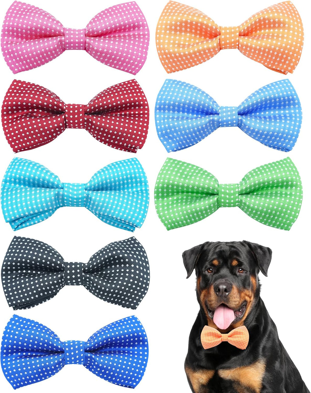 PET SHOW 8 Pack Dot Big Dogs Collar Embellishment. Everyday comfort that fits naturally into your space.