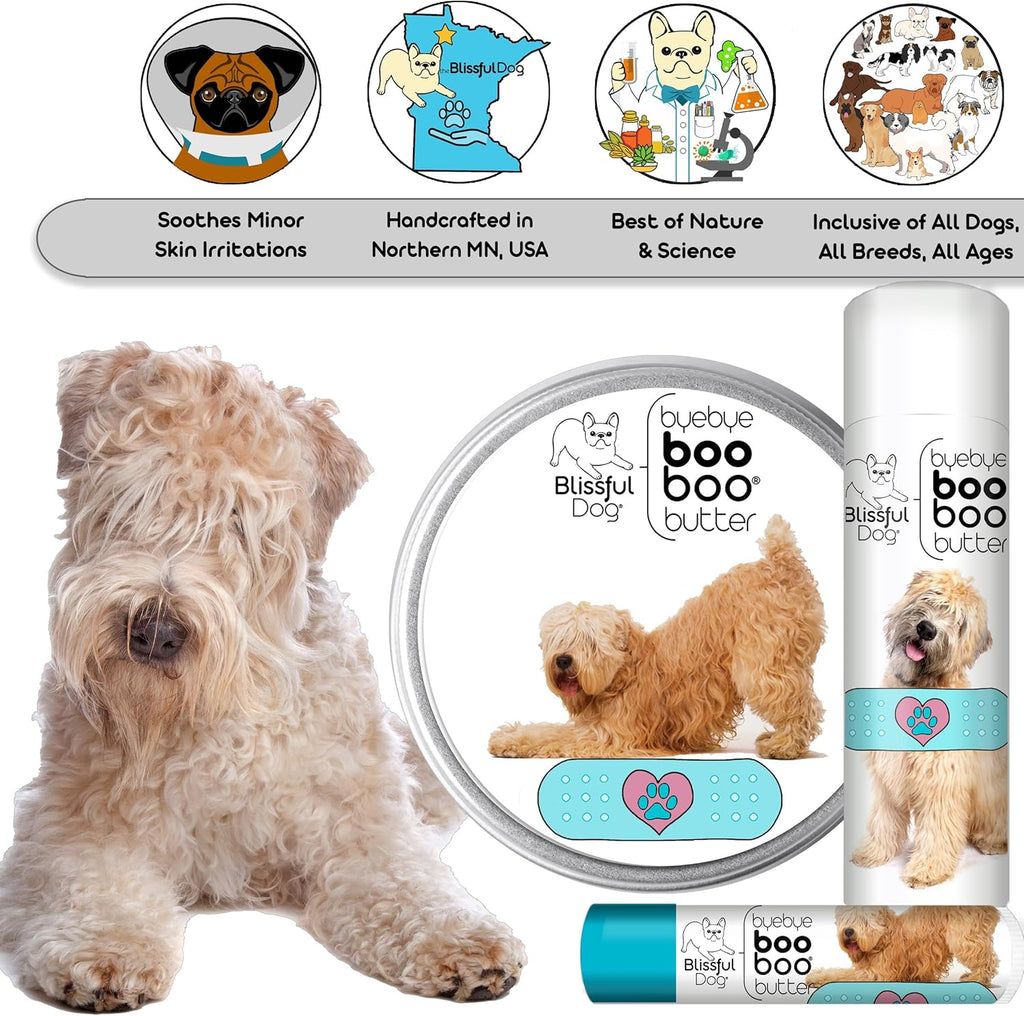 The Blissful Dog Soft Coated Wheaten Terrier Boo Boo Butter, 1 Ounce