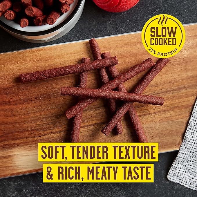 Pup-Peroni Dog Treats, Real Beef + Sweet Potato Mix Stix, 5.6 Ounce (Pack of 8)