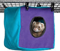 MidWest Homes for Pets Ferret Nation Cozy Cube for Ferret Nation & Critter Nation Small Animal Cages | Measures 8.5L x 8.5W x 9H - Inches