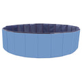 1Pc 160 X 160 X 30cm-63.0 X 63.0 X 11.8inch Foldable Pet Swimming Pool PVC  Dog Swim Pool Bathing Tub Playmat Pools