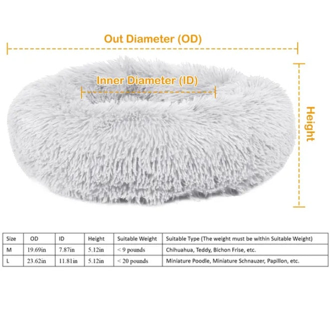 Soft And Warm Wool Dog Cat Bed