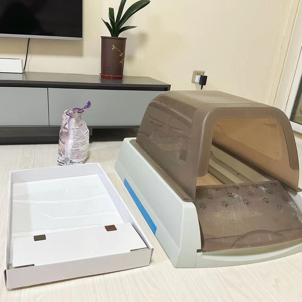 Automatic Litter Box Toilet Litter Box Replacement 3 Boxes